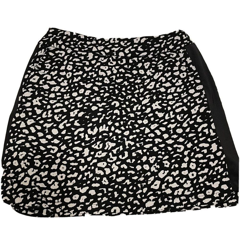 EP New York Women’s Small Skort Golf Tennis Stretch Animal Print Geometric